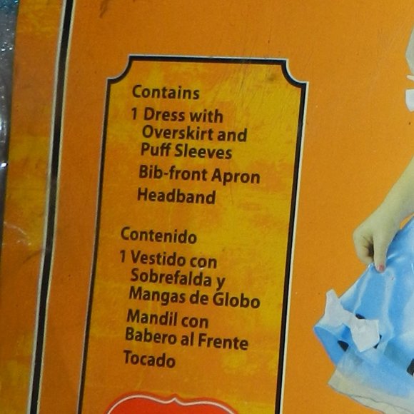 VTG 2010 DELUXE ALICE IN WONDERLAND TODDLERS GIRLS COSTUME SET 2T NEW/NWT - Picture 4 of 12